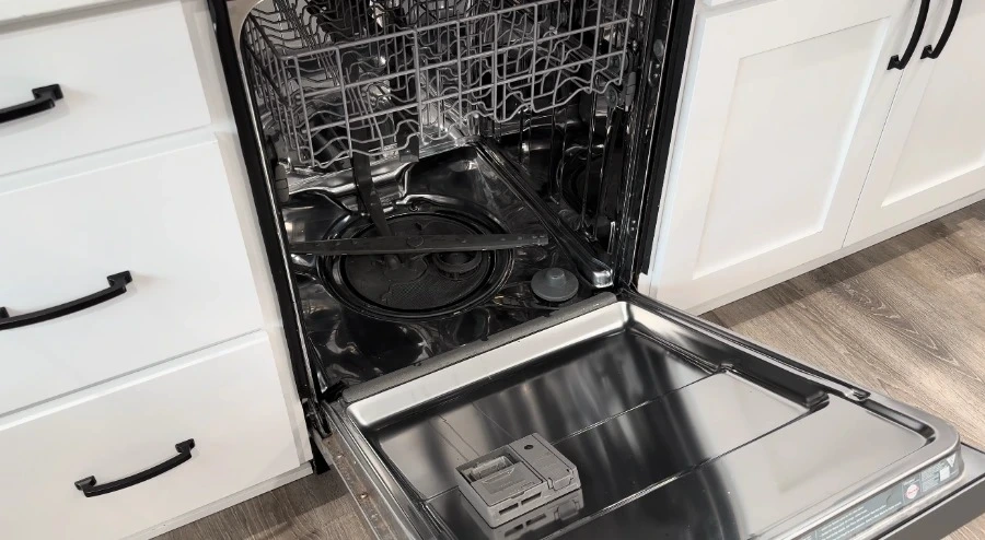 Dishwasher repair Abilene TX Dishwasher repair Abilene TX hard water spray arm replaced after service