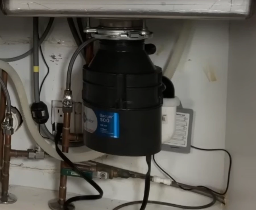 Garbage disposal installation Abilene TX new unit under sink same day service